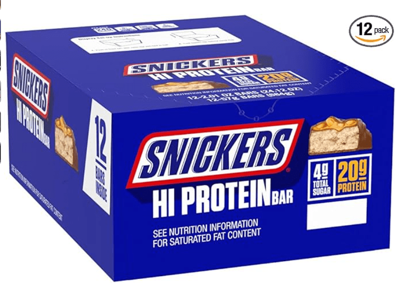 Buy Snickers High Protein Bars
https://amzn.to/3DUhRVE
